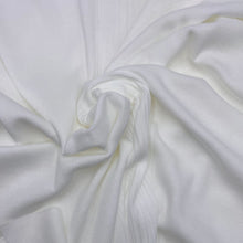 Load image into Gallery viewer, Cotton Ribbed Sweater Knit - White (KSW0485)
