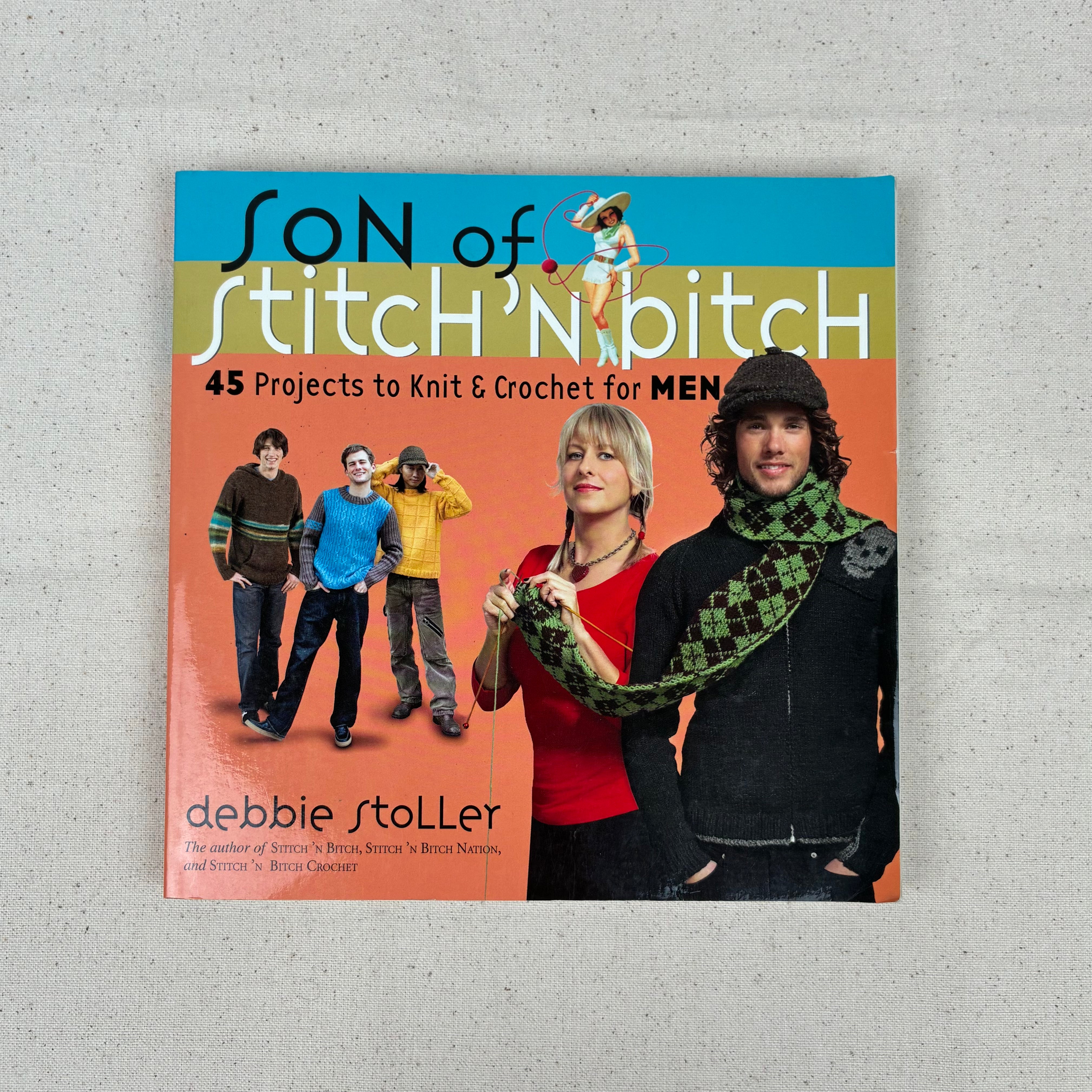 Knitting & Crochet Book - 45 Projects for Men (NBK0340)