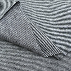 Cotton Jersey, Harbour Micro-Stripe (KJE1361)