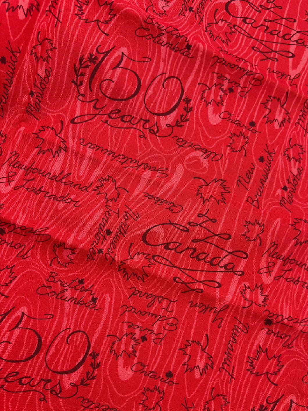 MODA Quilting Cotton, Canadian Red & Black (WQC2609)