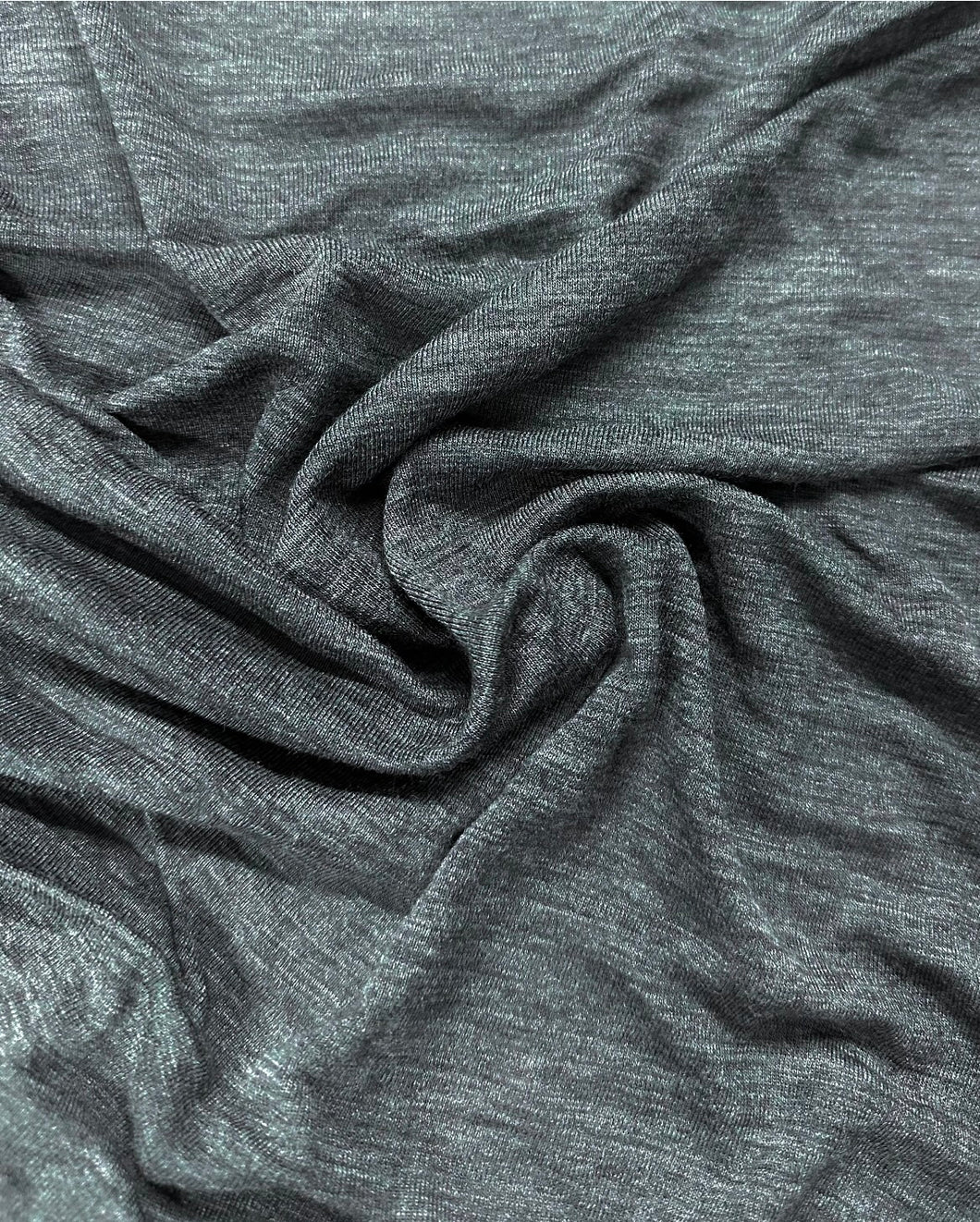 Merino Blend Jersey, Iron Heather Melange (KJE1312:1313)