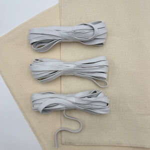 Flat Cotton Drawstring, Cloud, 5 meters (NXX1448)