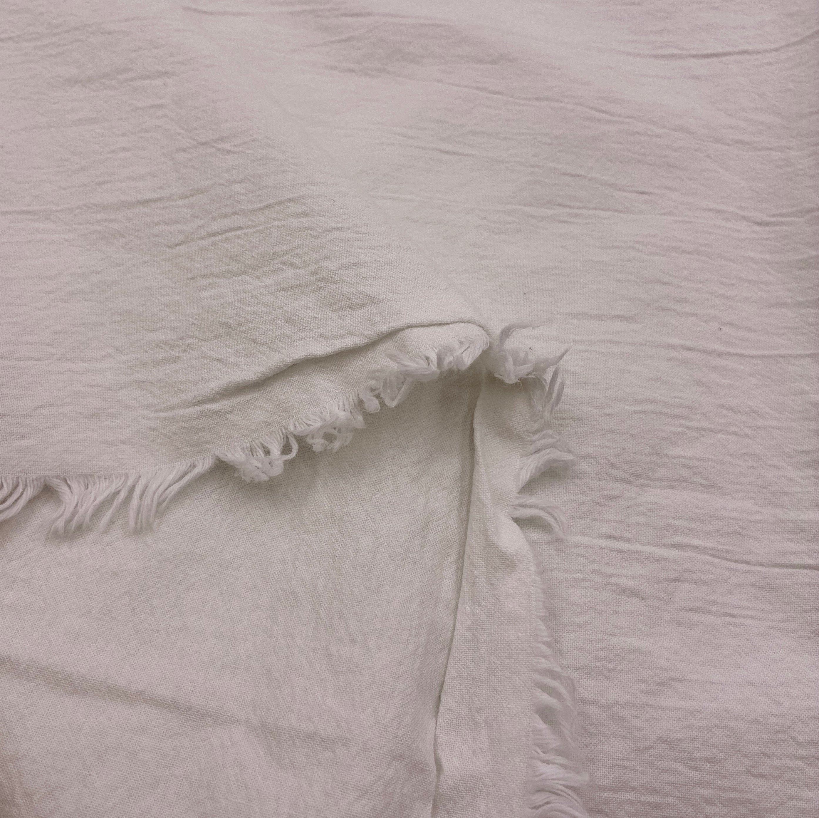 Cotton Crinkle Dress Weight - Snowberry (WDW3621)