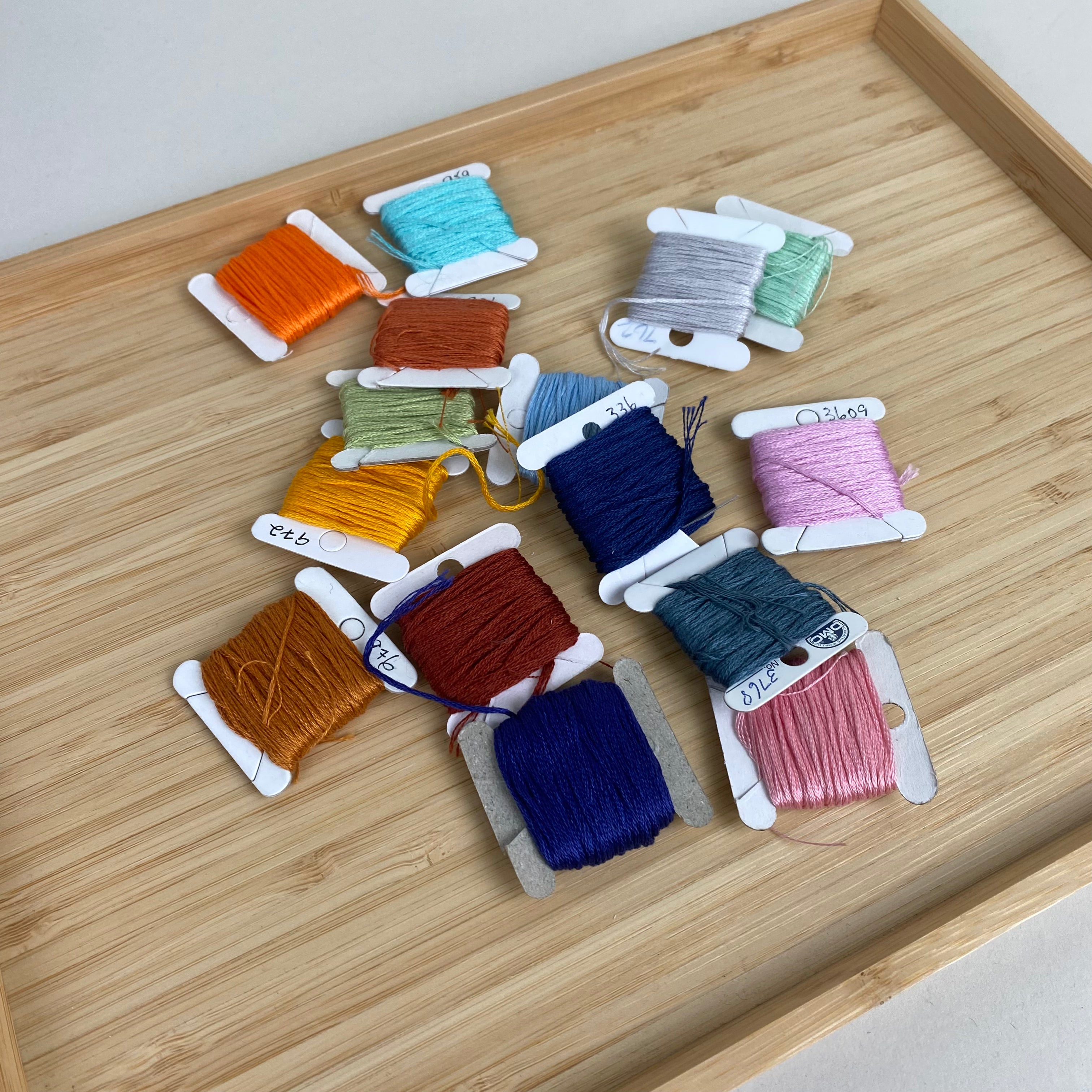 Embroidery Floss - 15 colours (NXX1673)