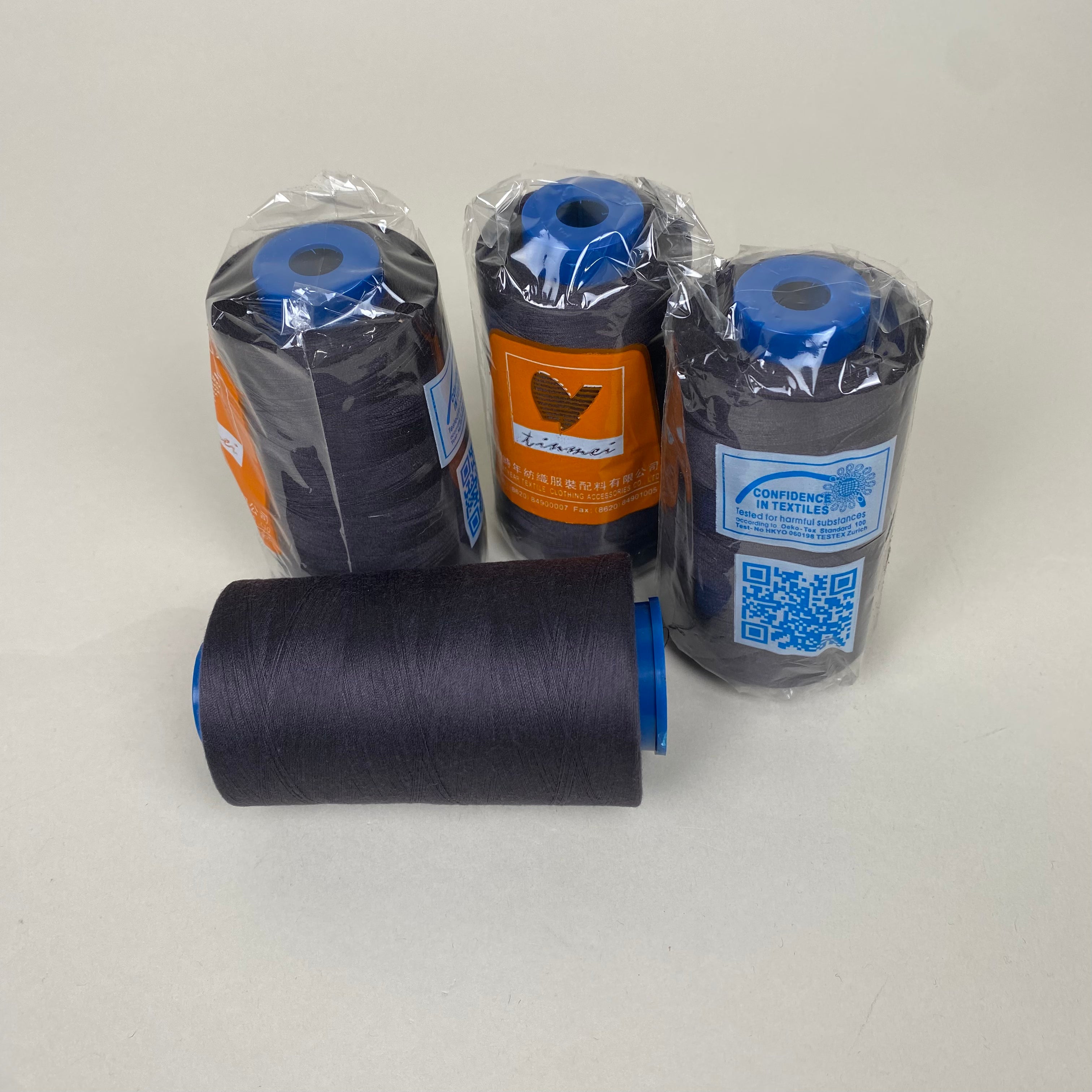 4-Pack Cone Thread - Eggplant (NTH1215)