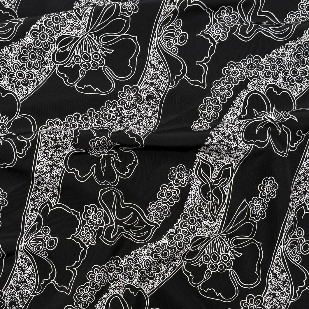 Blouse Weight, Black Tropical (WDW2988)