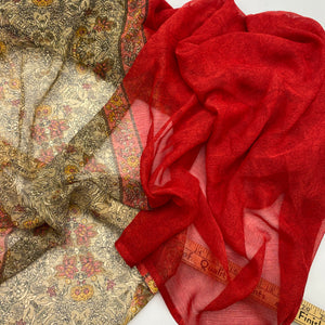 Chiffon Blouse Weight - Autumn Floral (WDW3107)