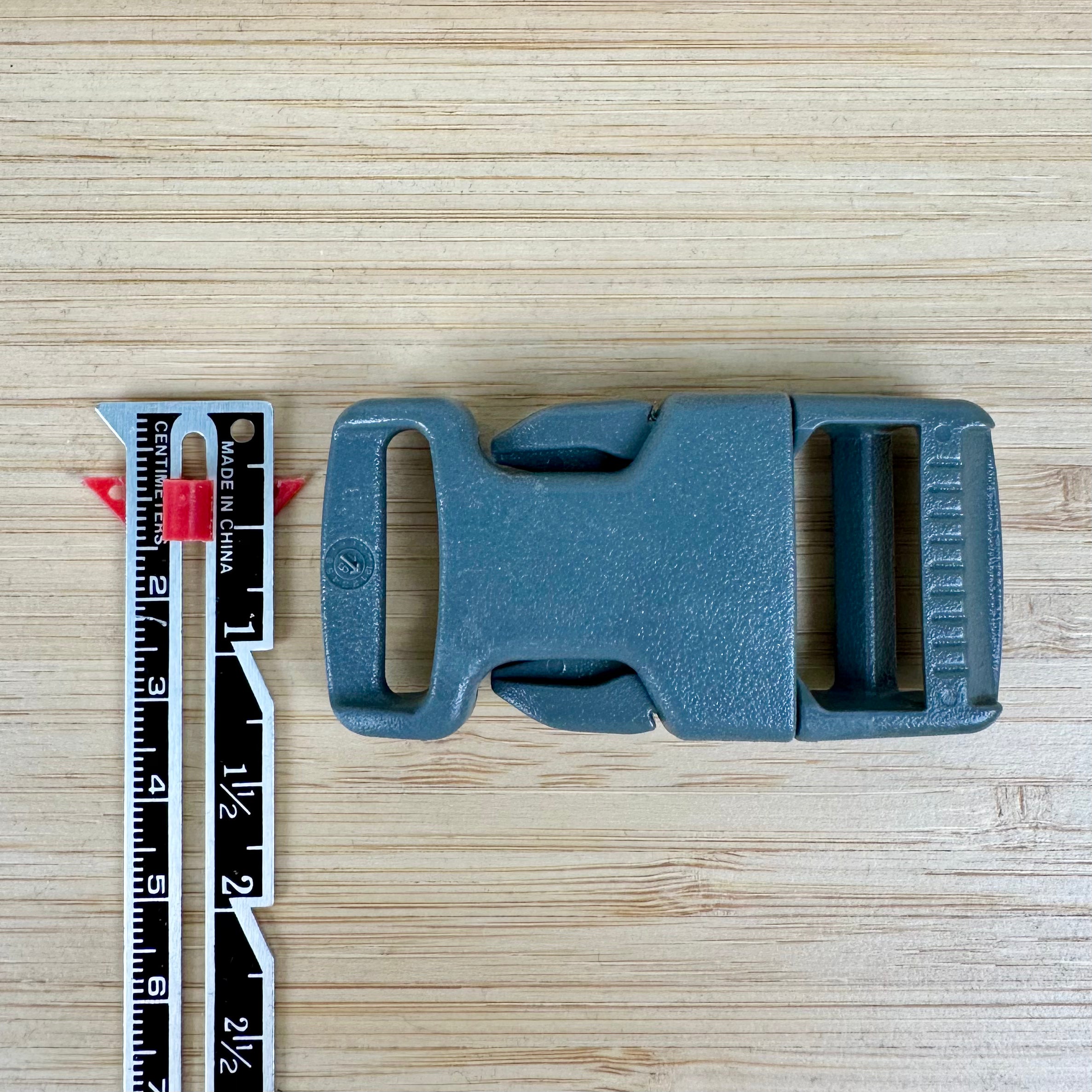 1" Parachute Clips, Grey (NXX1210)