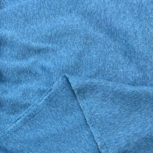 Cotton Baby Rib - Surf Blue Melange (KRB0583)