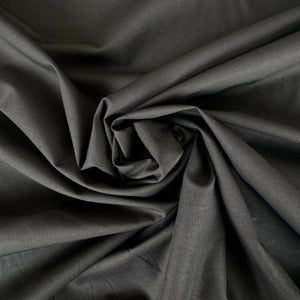 Cotton Shirting - Black (WDW3085:6)
