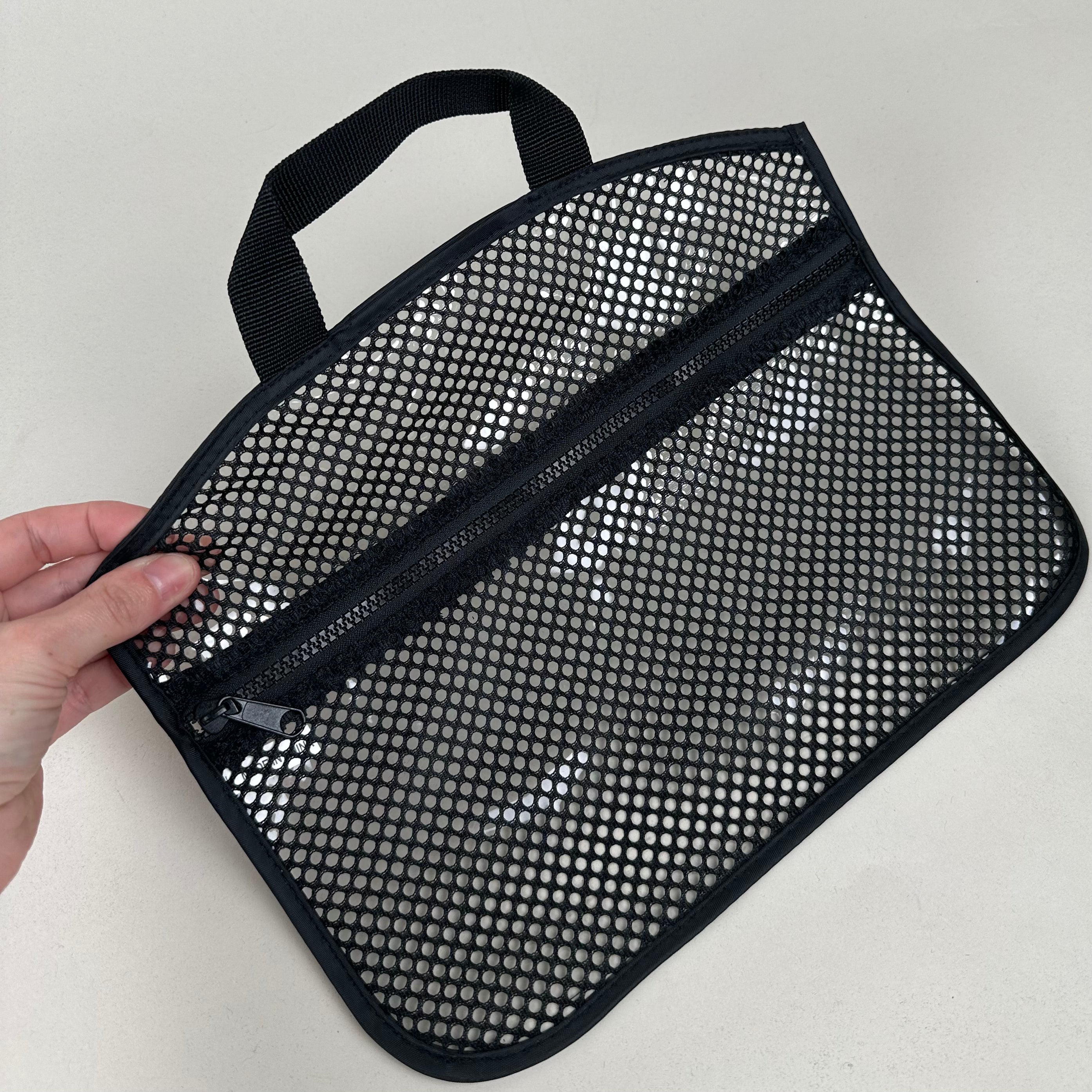 Mesh Pocket, Black with Clear Back (NXX0809)