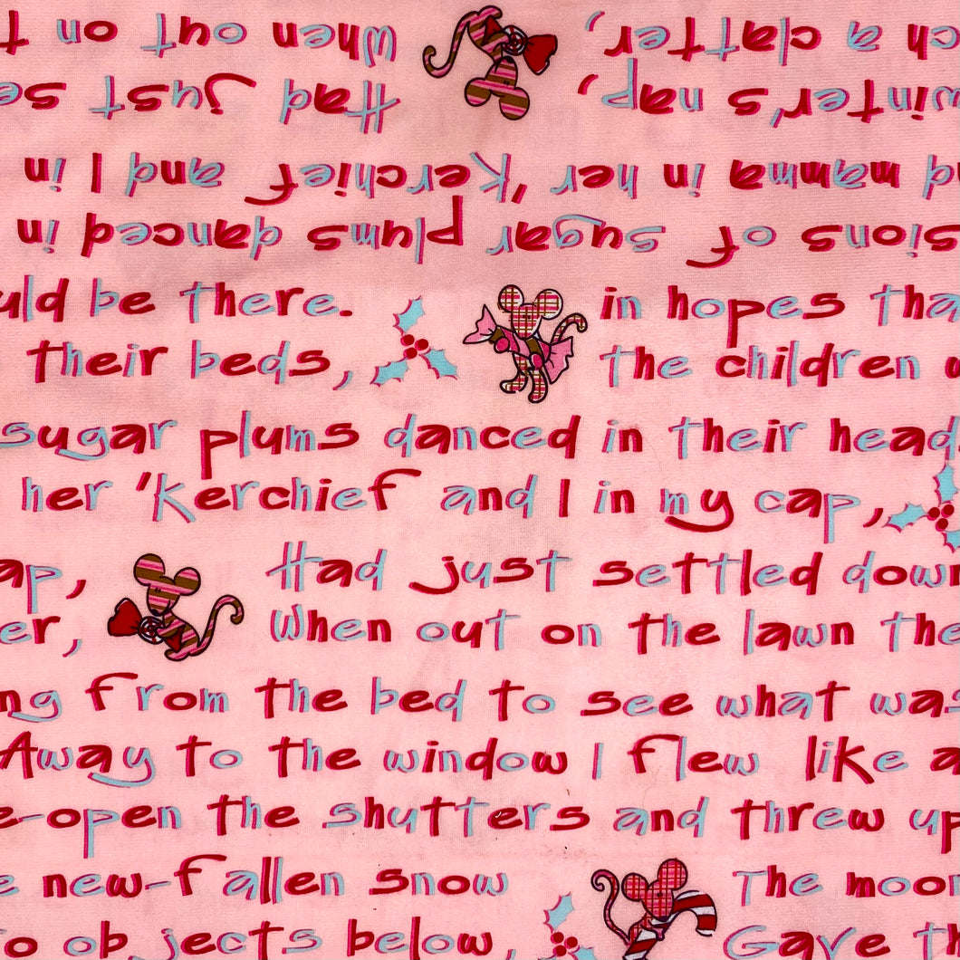 Printed Tricot Knit - Pink/Visions of Sugar Plums (KXX0220:21)