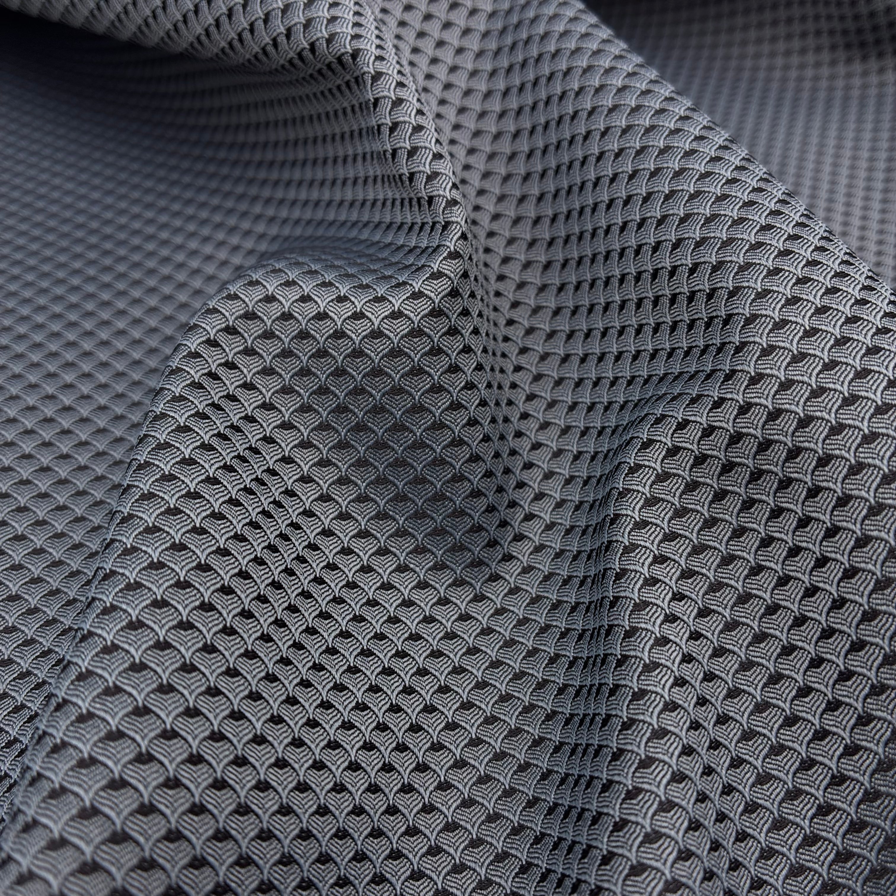 Interfaced Jacquard - Lucky Silver (HDH0746:47)