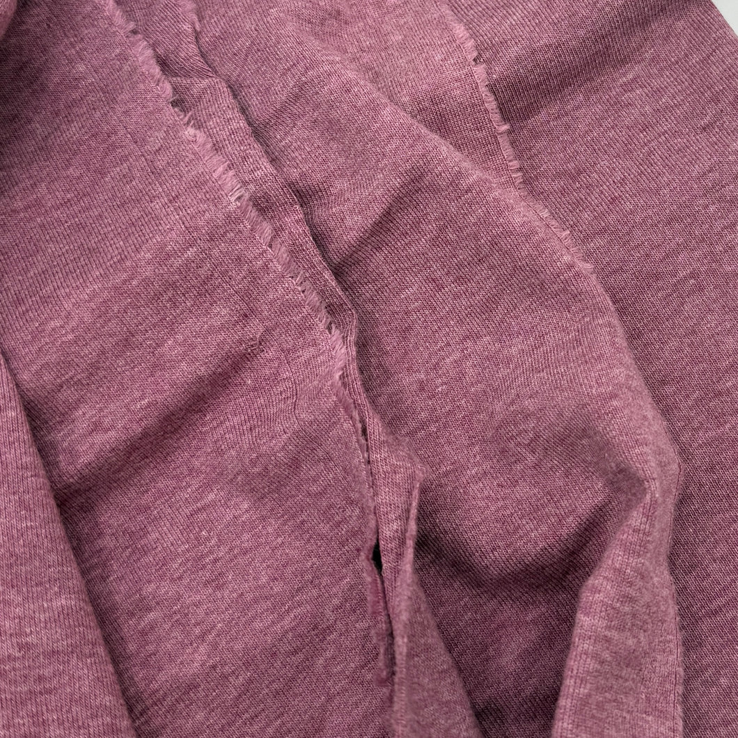 Cotton Baby Rib, Vintage Rose Melange (KRB0511:12)