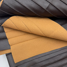 Load image into Gallery viewer, Vinyl, Dark Brown Pin Tucks (SVL0069)

