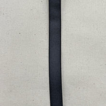 Load image into Gallery viewer, Satin Grosgrain Bra Strap Elastic - Graphite, 10m (NEL0184)
