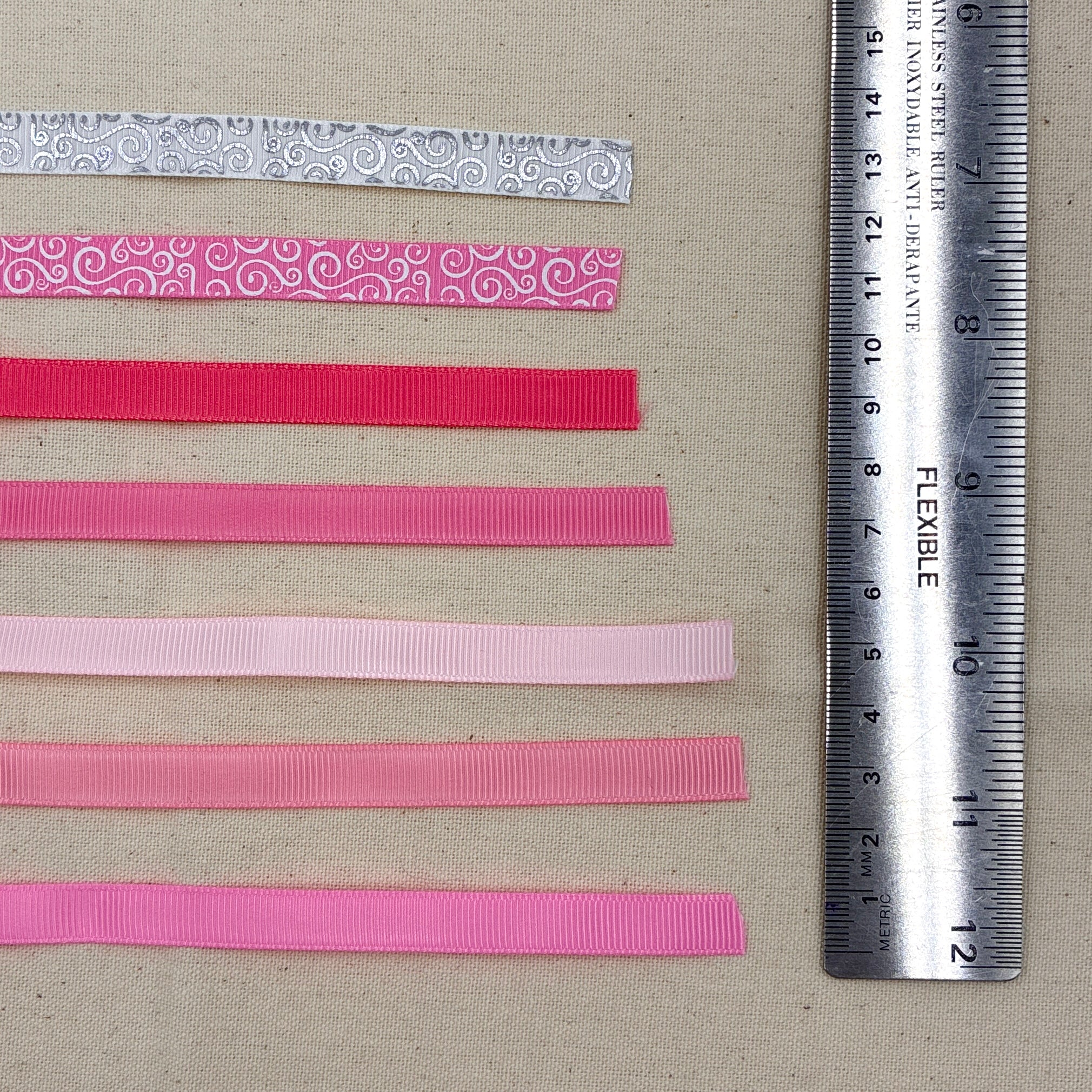 Grosgrain Ribbon Bundle - Pretty in Pink (NXX1884)