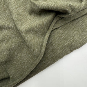 Cotton Jersey, Moss Heather (KJE1222)