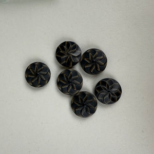 Novelty Button, Dark Brown/Bronze (NBU0645)