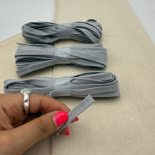 Load image into Gallery viewer, Flat Cotton Drawstring, Grey, 5 meters (NXX1446)
