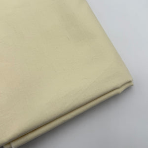 Stretch Cotton Shirting, Pale Yellow (WDW2312)