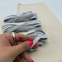 Load image into Gallery viewer, Flat Cotton Drawstring, Cloud, 5 meters (NXX1448)
