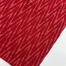 Load image into Gallery viewer, Cotton Shirt Weight, Red Ikat (WDW0963)
