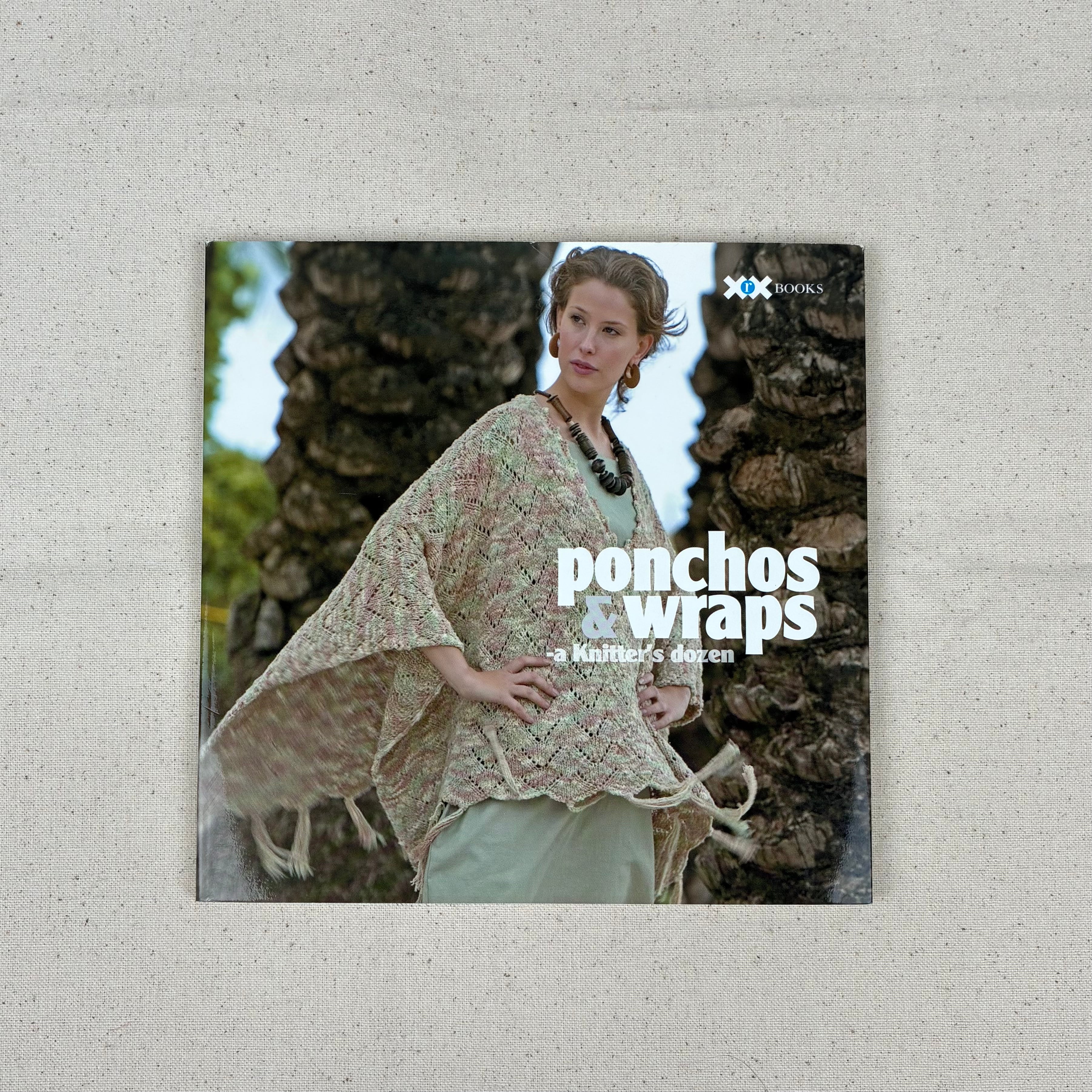 Knitting Book - Ponchos & Wraps (NBK0330)