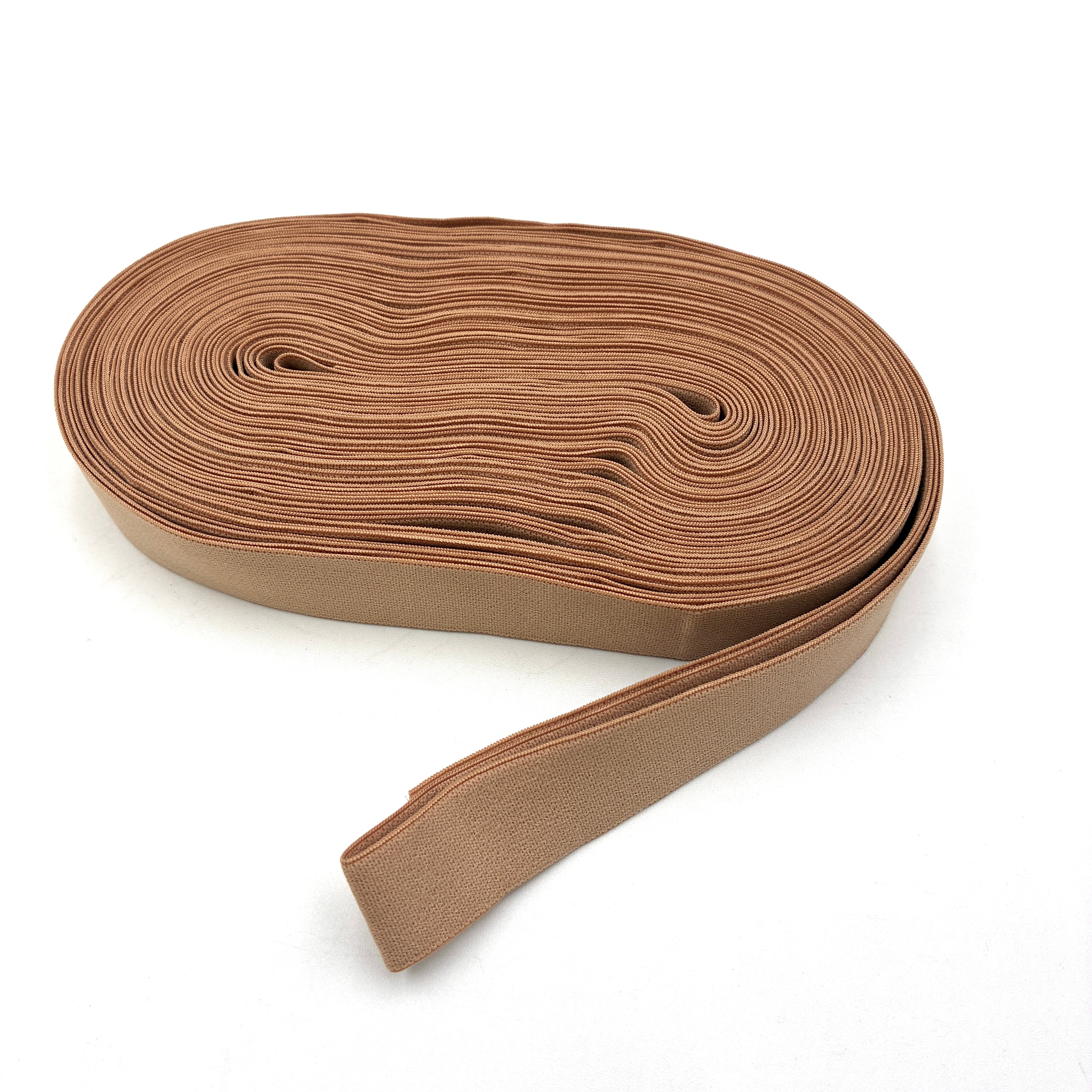 25mm Bra Elastic - Beige, 15m (NEL0205)