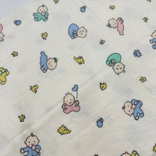 Load image into Gallery viewer, Cotton Flannelette, Warm White with Baby Images (WFL0286:288)
