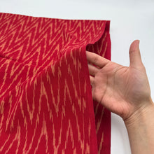 Load image into Gallery viewer, Cotton Shirt Weight, Red Ikat (WDW0963)
