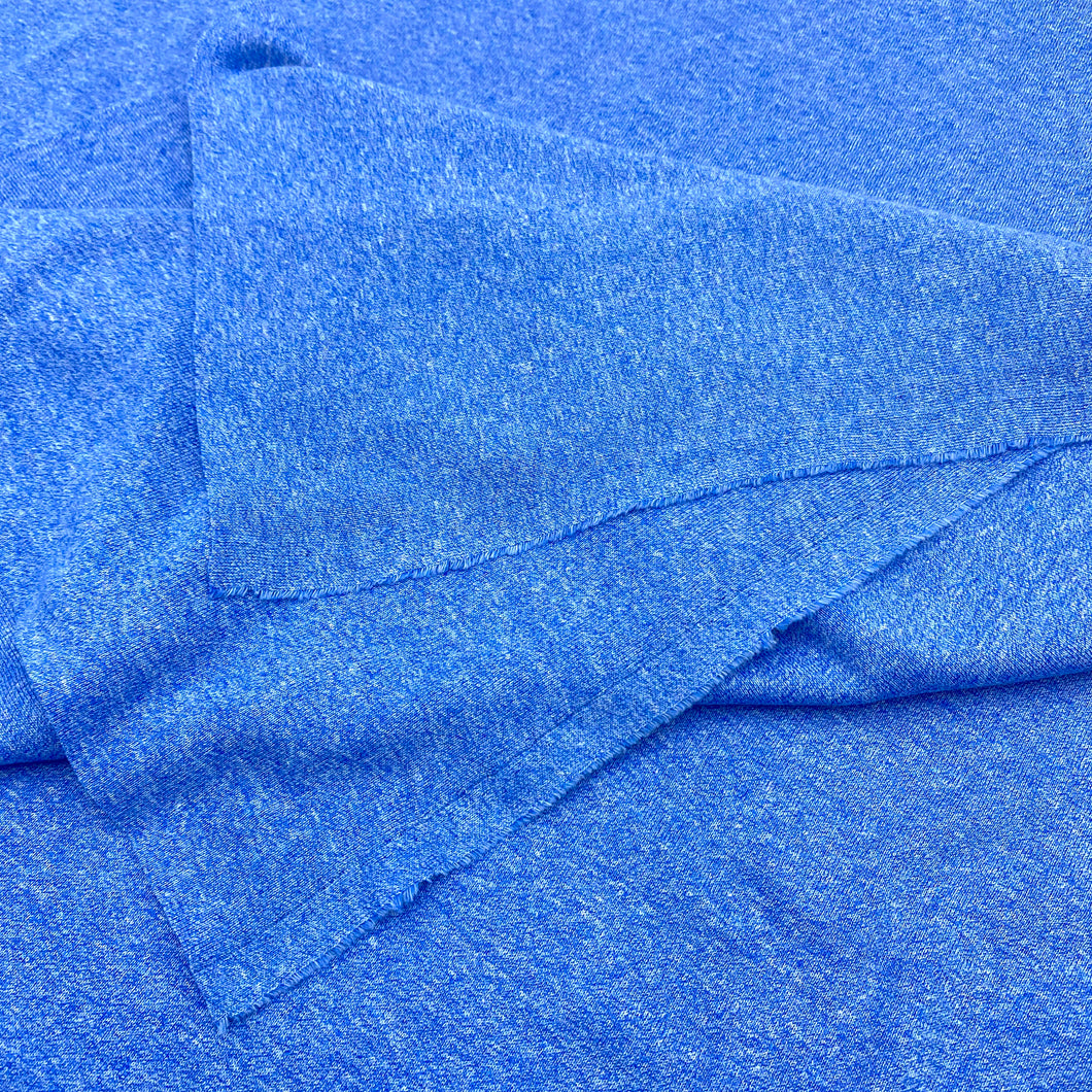 Cotton Baby Rib - Marlin Blue Melange (KRB0582)