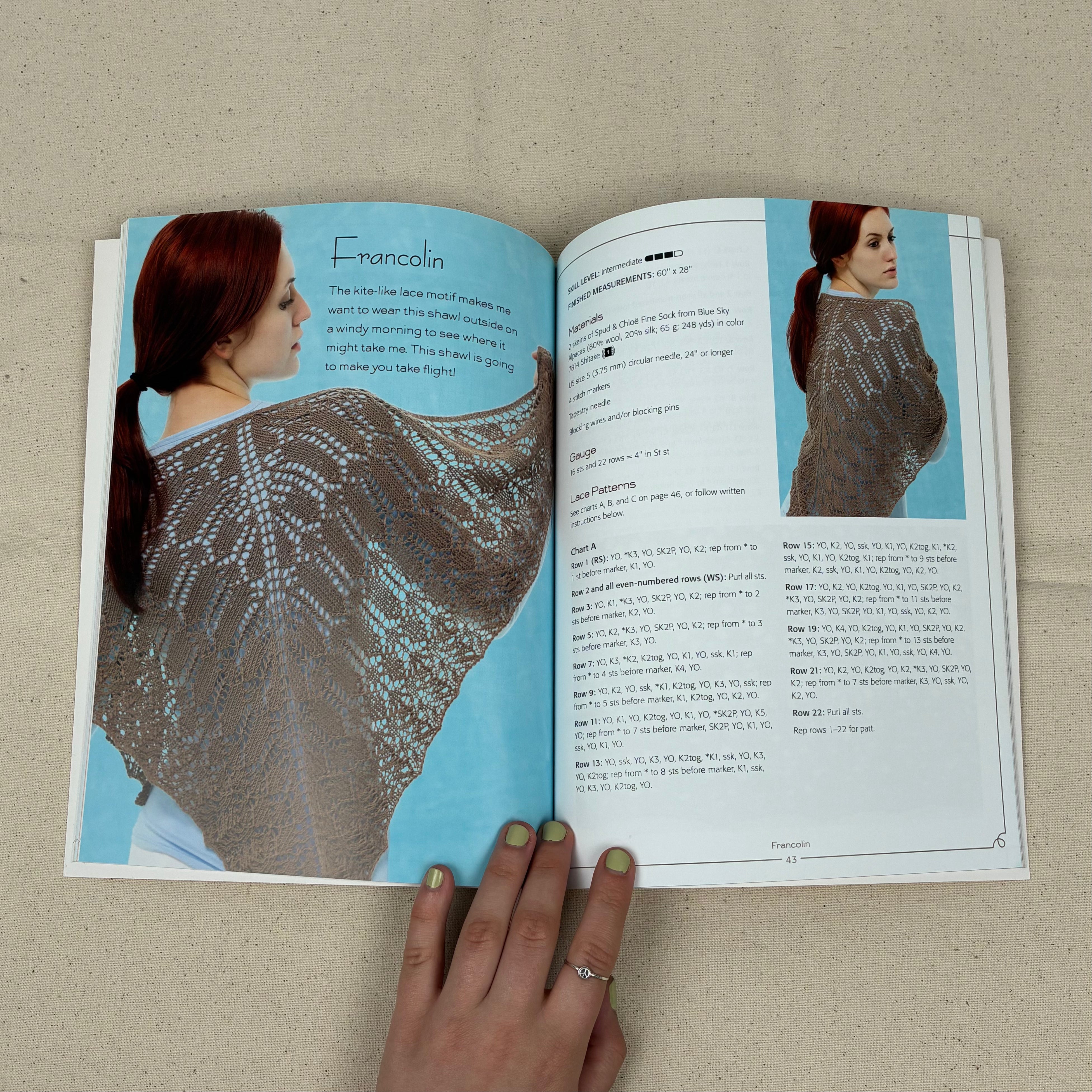 Knitting Book - Sock-Yarn Shawls (NBK0335)