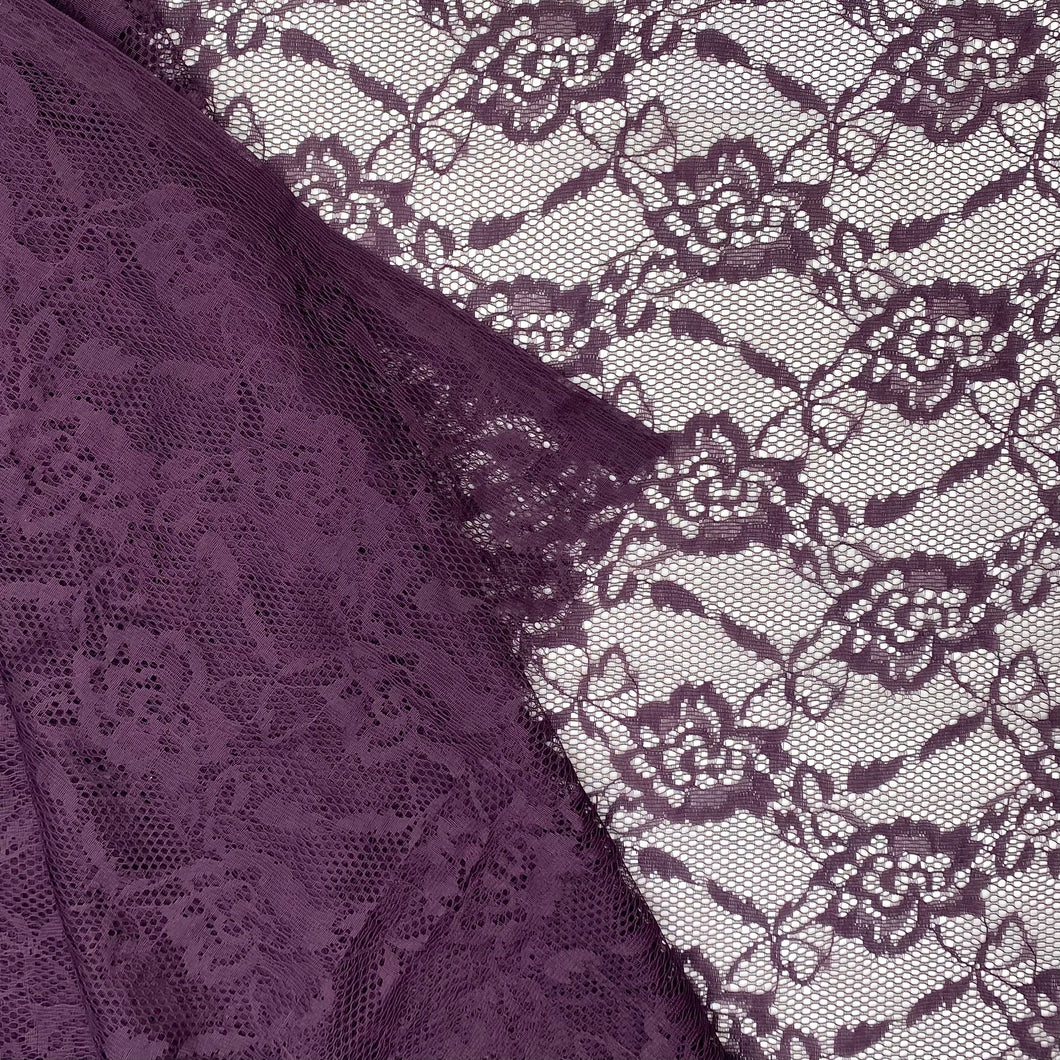 Floral Lace - Plum (WFY0565)