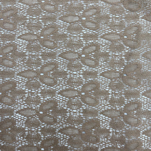 Trillium Floral Lace - Latte (WFY0562)