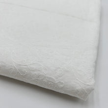 Load image into Gallery viewer, Cotton Blouse Weight, Embroidered White (WDW2417)

