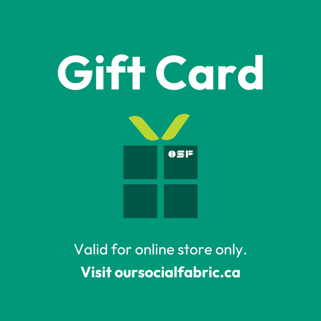 Our Social Fabric ONLINE STORE Gift Card
