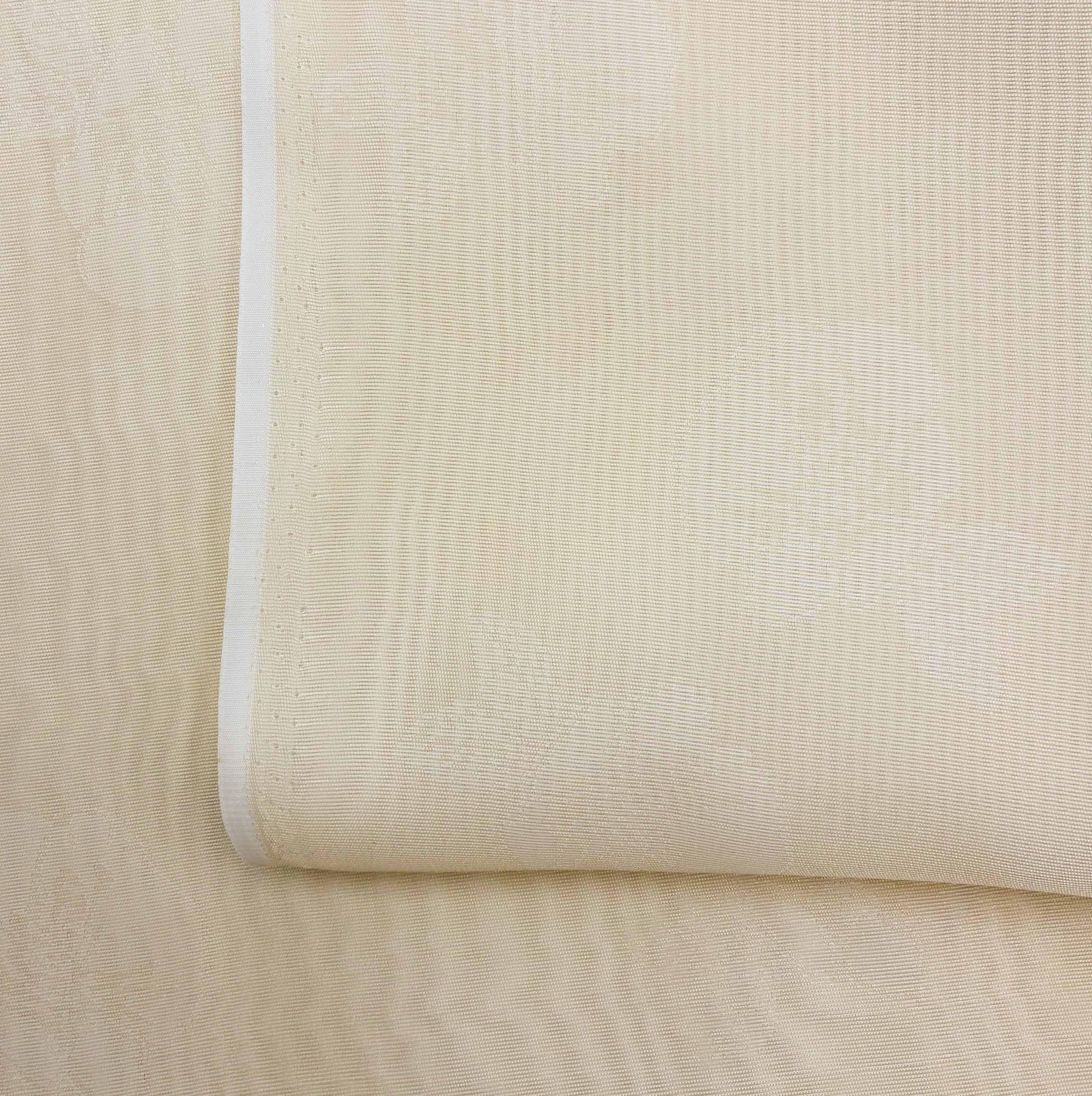 Mid Weight Drapery - Soft Yellow Floral Sheer (HDH0679)