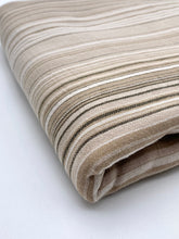 Load image into Gallery viewer, Cotton Bottom Weight, Beige Gauze Stripe (WBW0424)(WSW)
