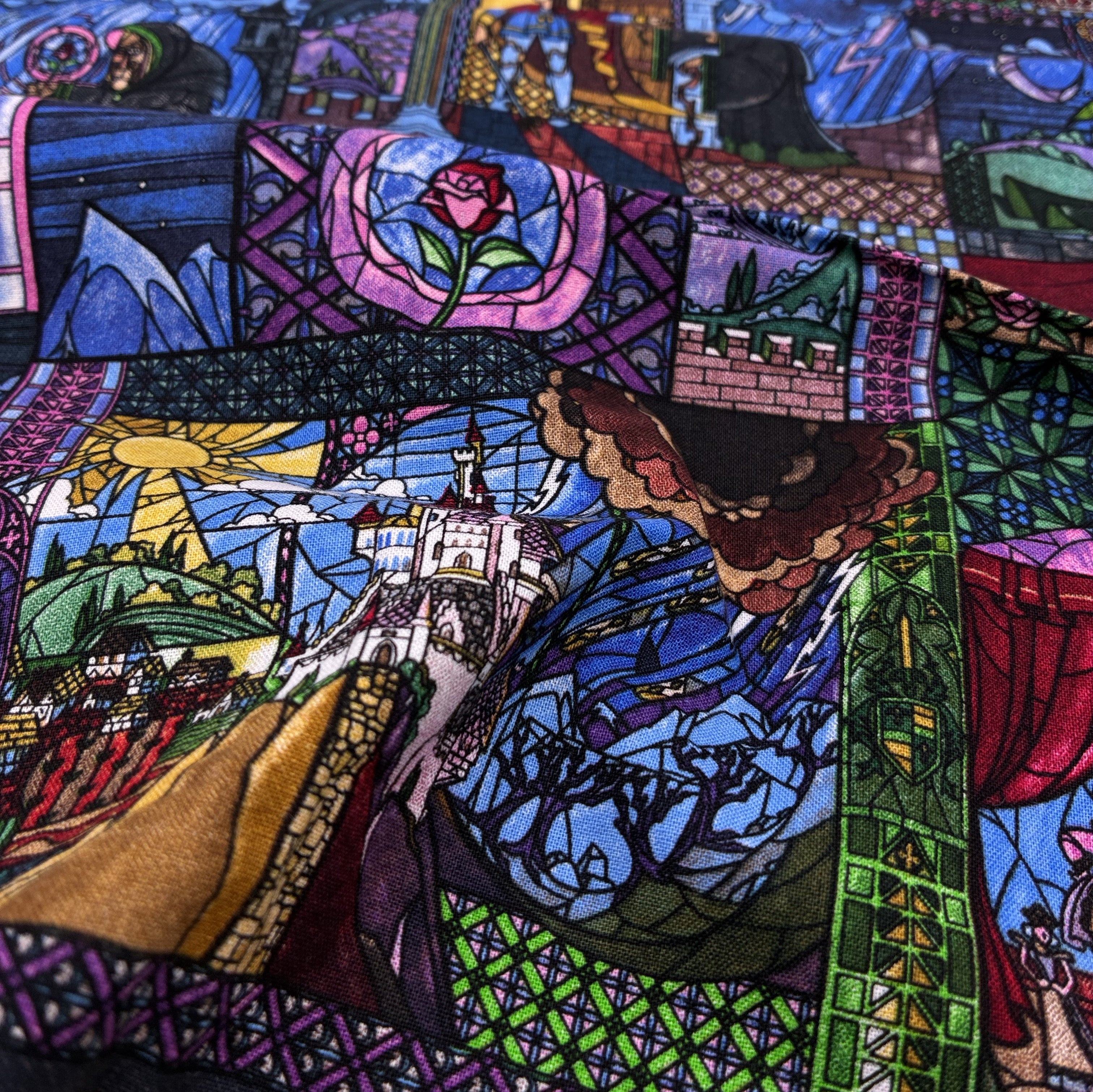 Quilting Cotton - Belle Stained Glass (WQC3104)