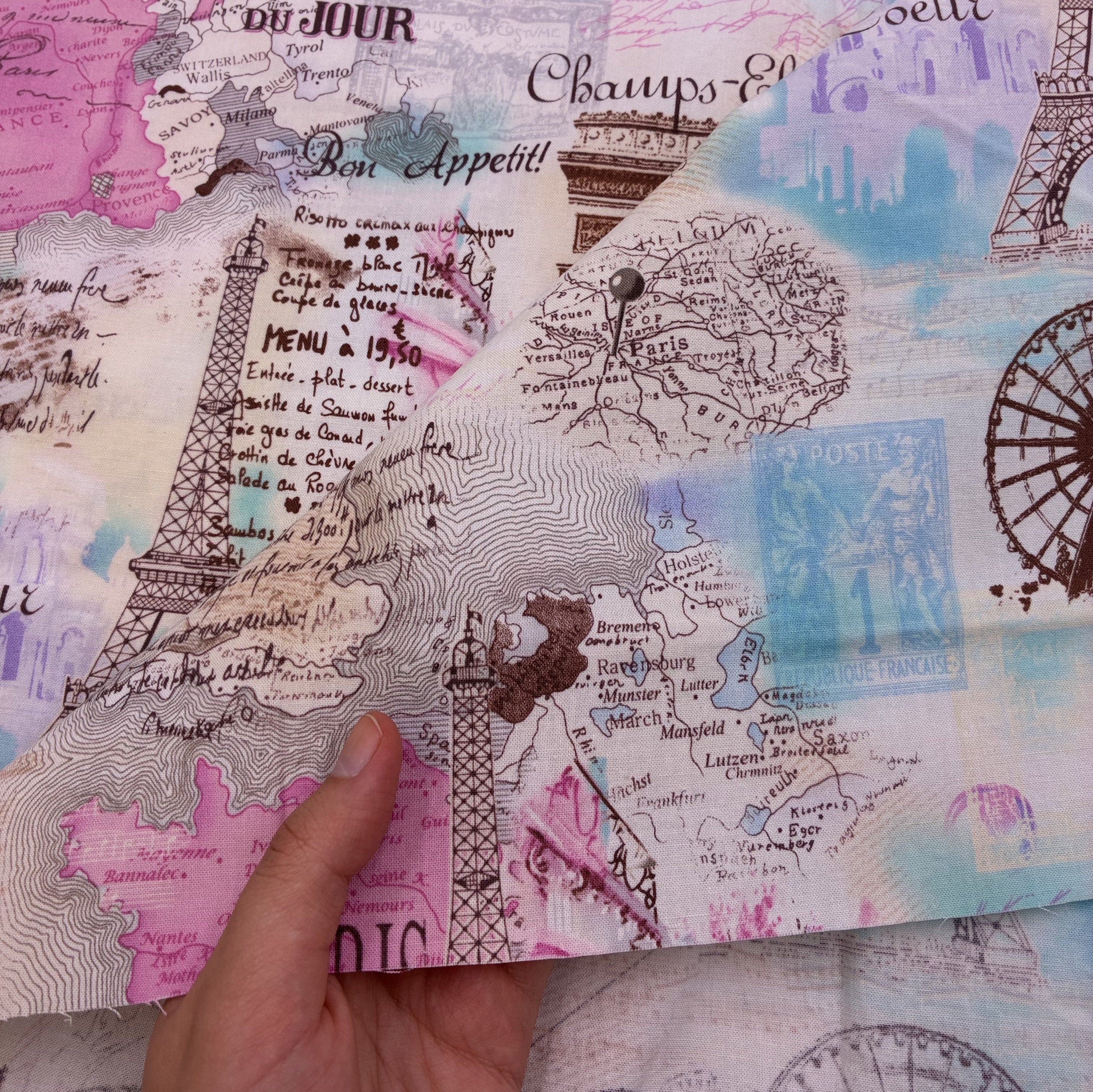 Quilting Cotton - Springtime in Paris (WQC3107)