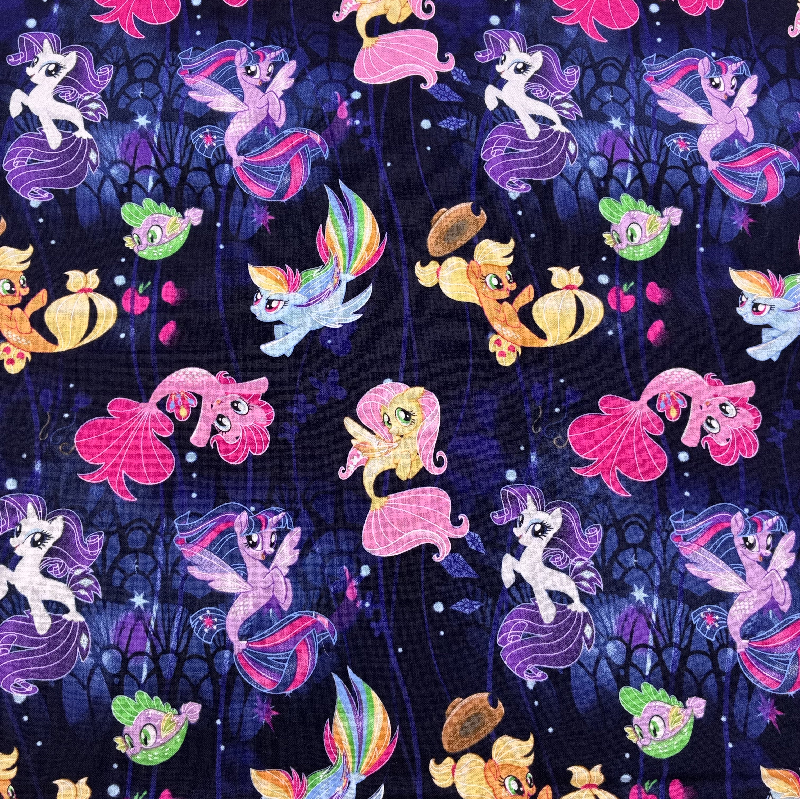 Quilting Cotton - Mermaids & Ponies (WQC3122)