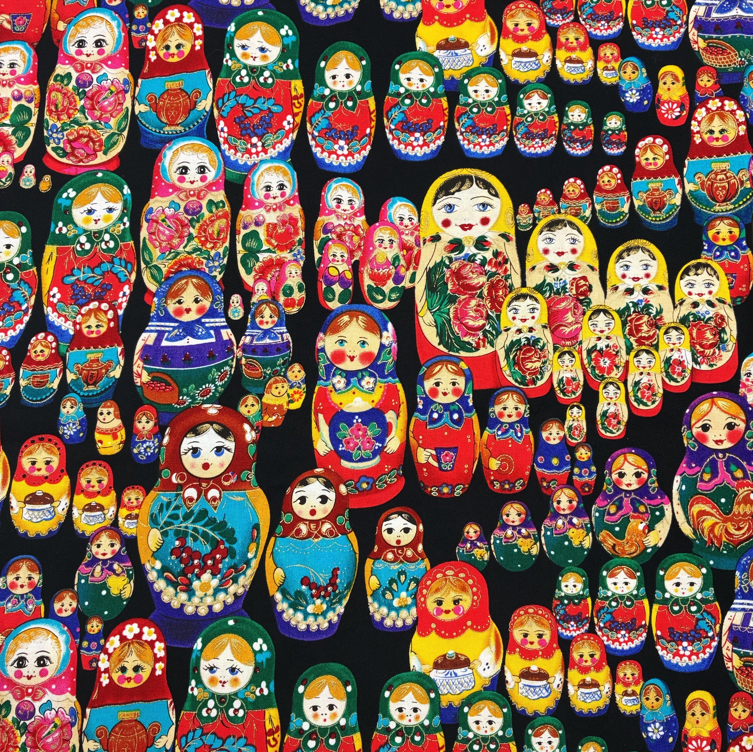 Quilting Cotton - Matryoshka (WQC3126)