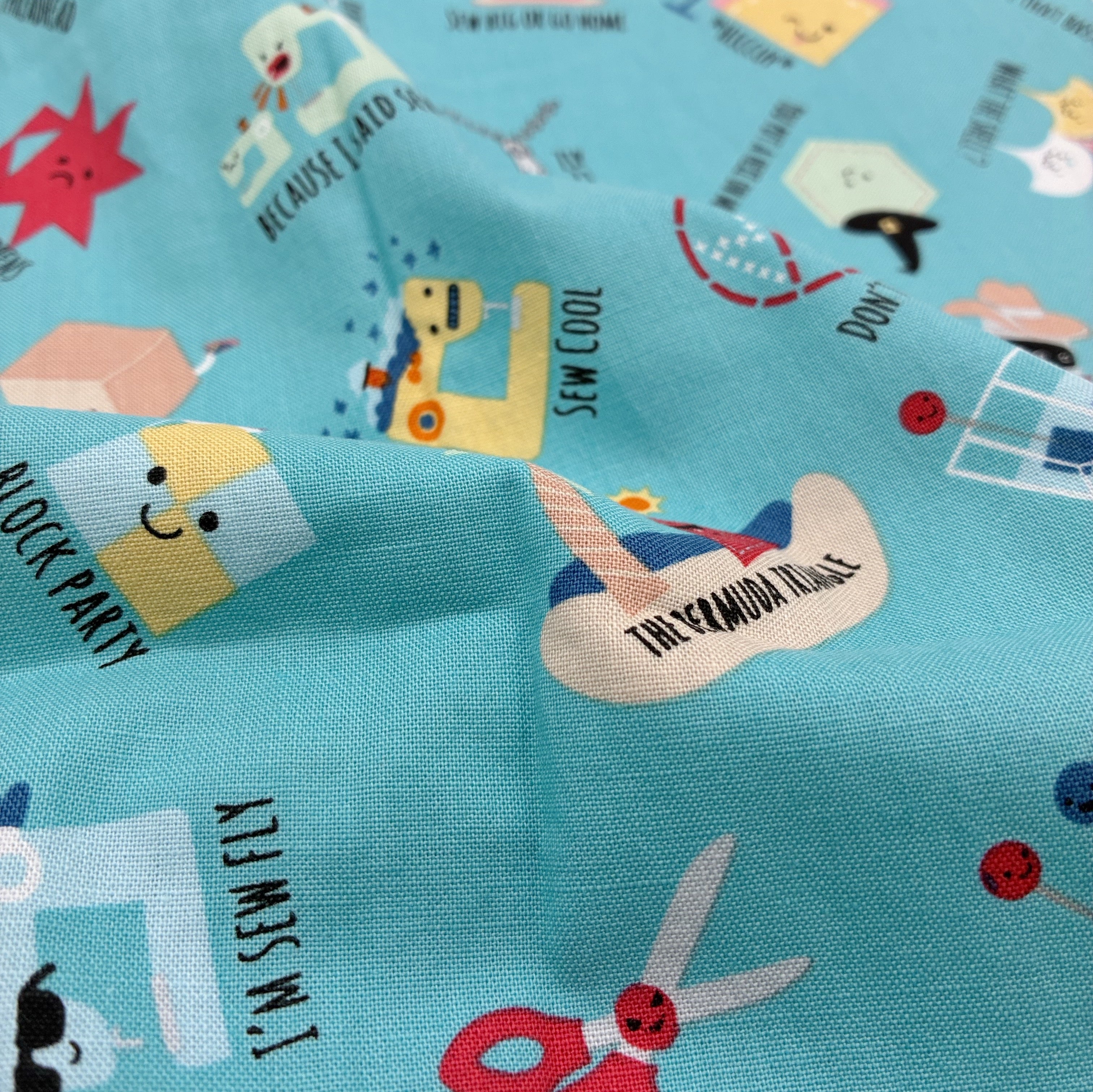 Quilting Cotton - Riley Blake Sew Chatty (WQC3128:9)