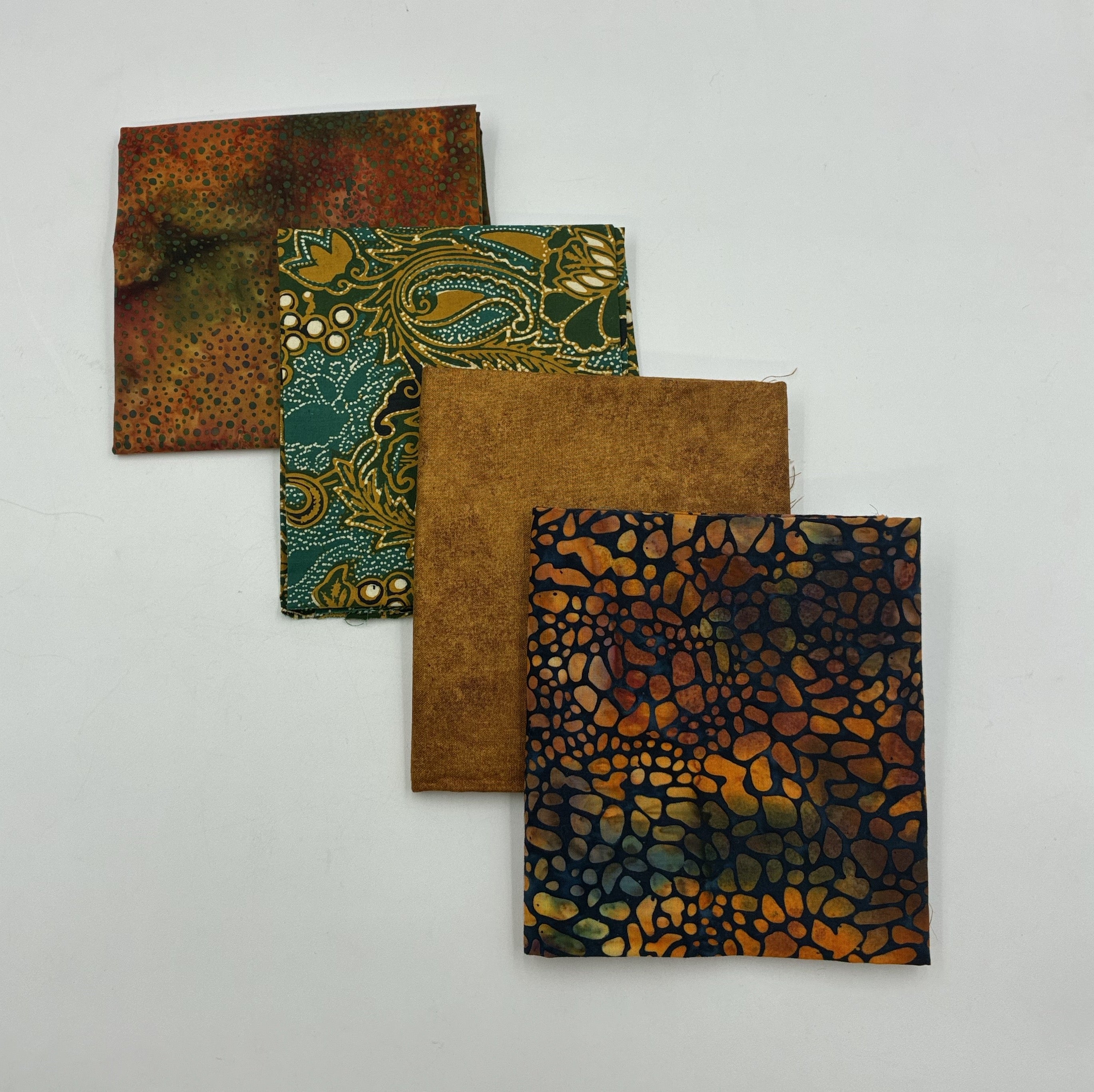 Quilting Cotton Fat Quarter Bundle - Earthtones (WQC3152)