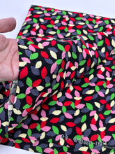 Load image into Gallery viewer, Rayon Blouse Weight, Petals on Black (WDW2410)
