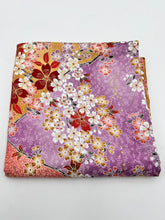 Load image into Gallery viewer, Cotton Lawn Blouse Weight, Lilac &amp; Tangerine Floral (WDW2412)

