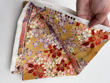 Load image into Gallery viewer, Cotton Lawn Blouse Weight, Lilac &amp; Tangerine Floral (WDW2412)

