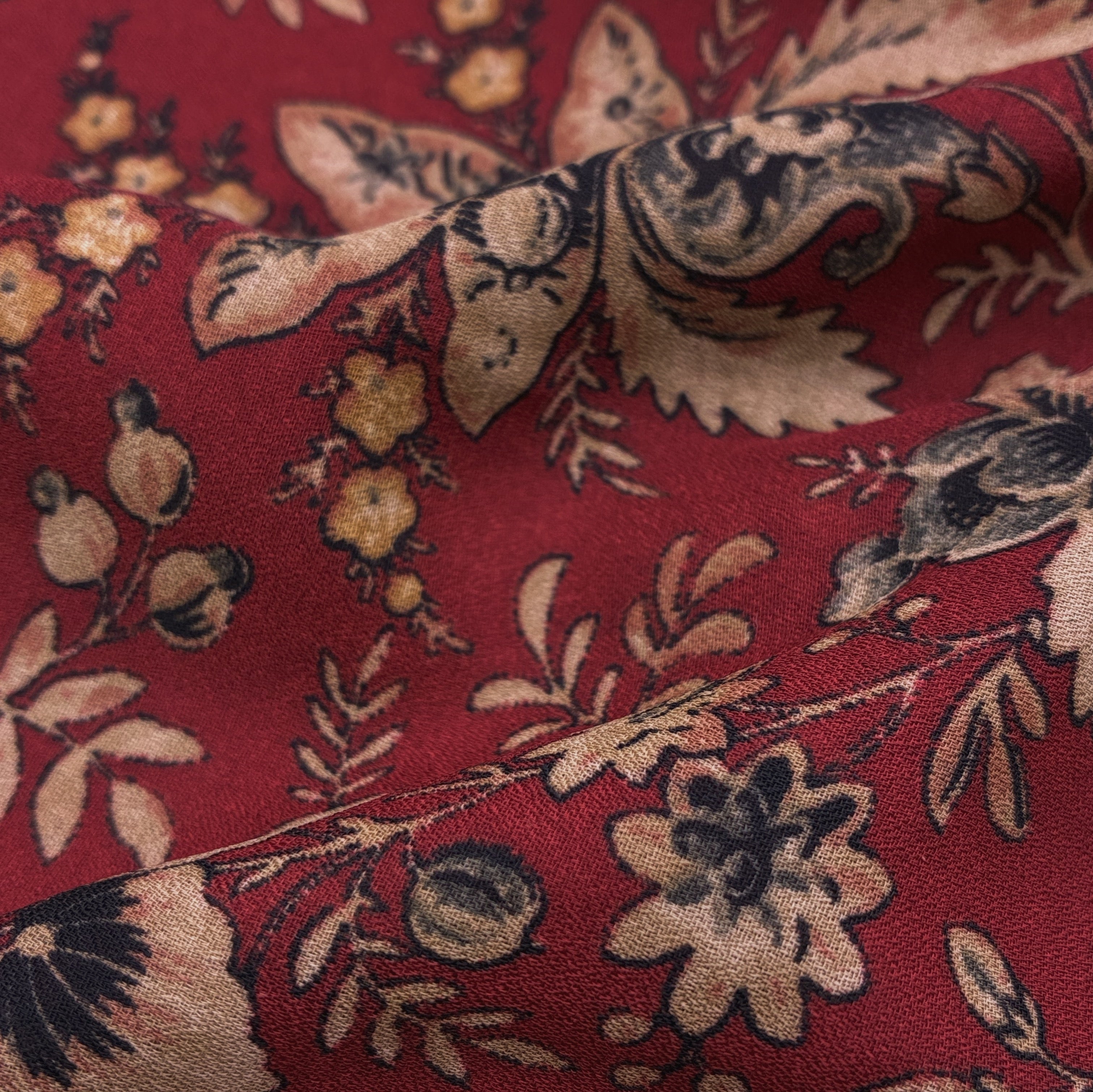 Blouse Weight - Rusty Floral (WDW3424)