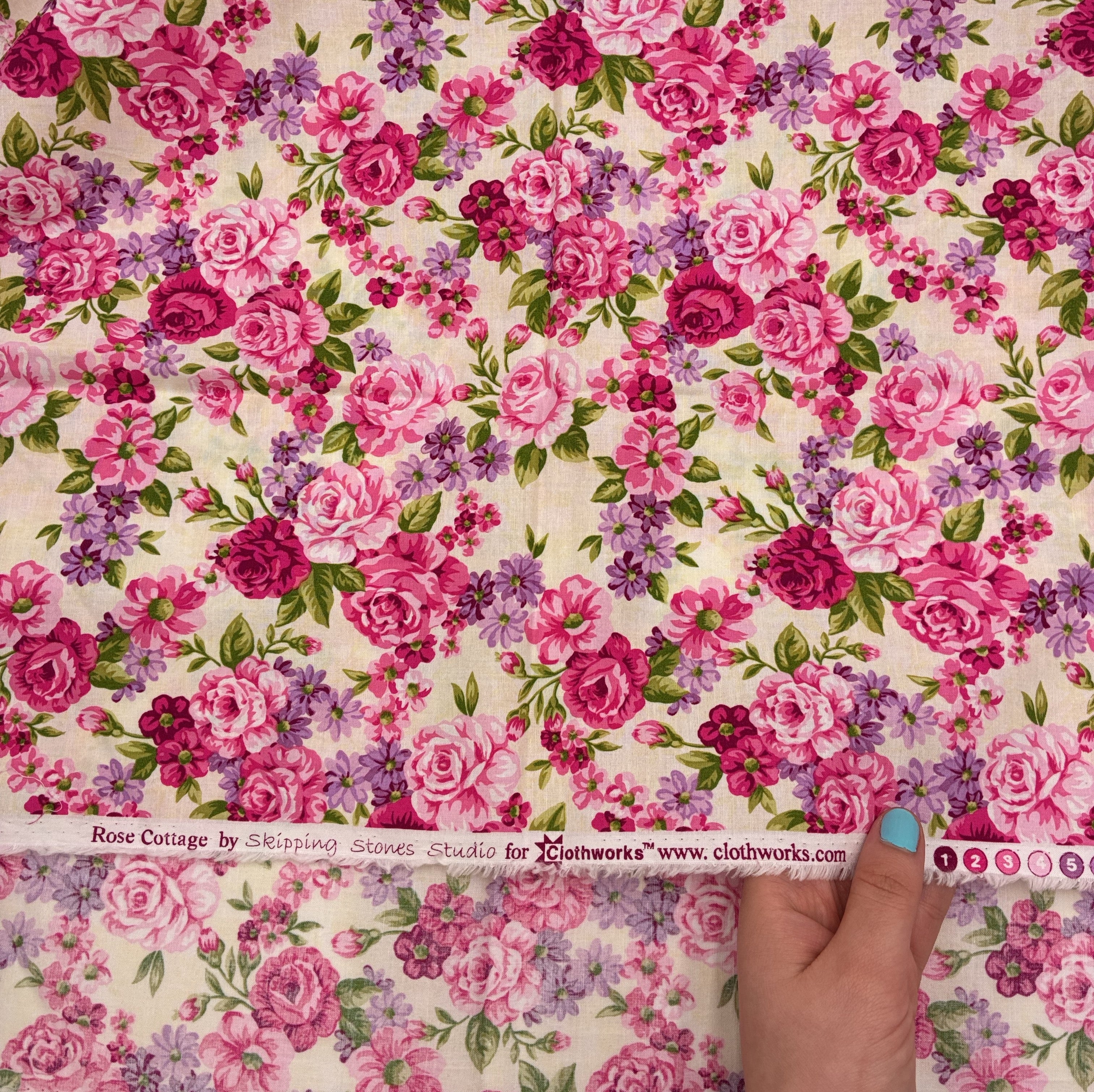 Quilting Cotton - English Garden (WQC2968)